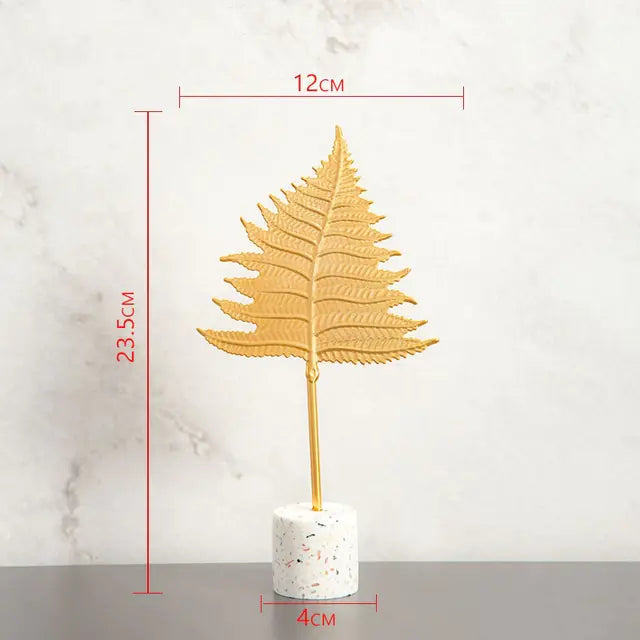 Exquisite nordisch goldene Metallblatt-Dekoration - 🇨🇭Trendprodukte Fast Gratis🇨🇭