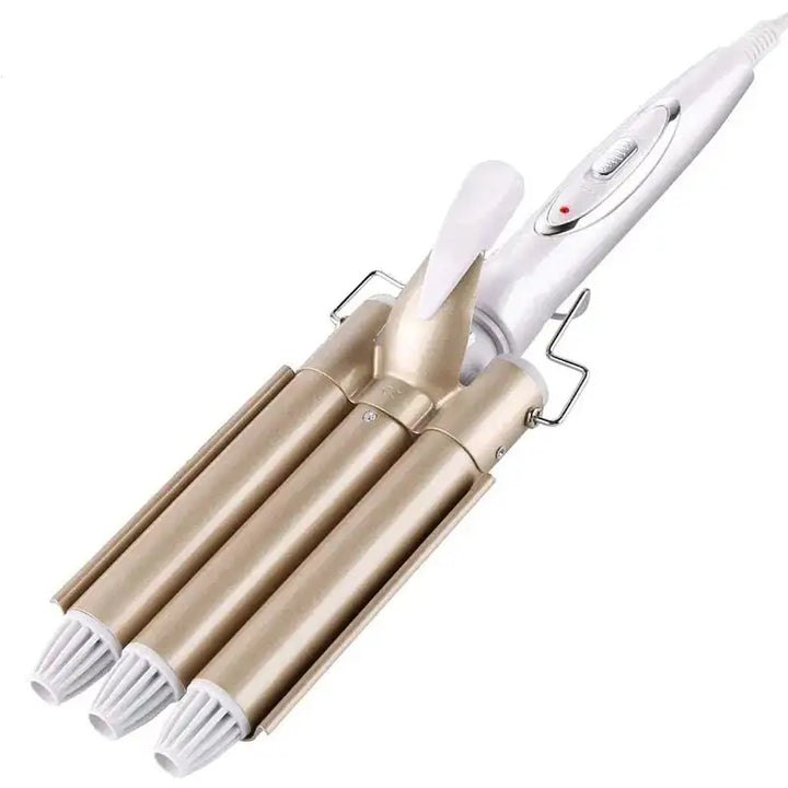 Revolution im Haarstyling: Elektrischer Dreifach-Lockenstab - 🇨🇭Trendprodukte Fast Gratis🇨🇭