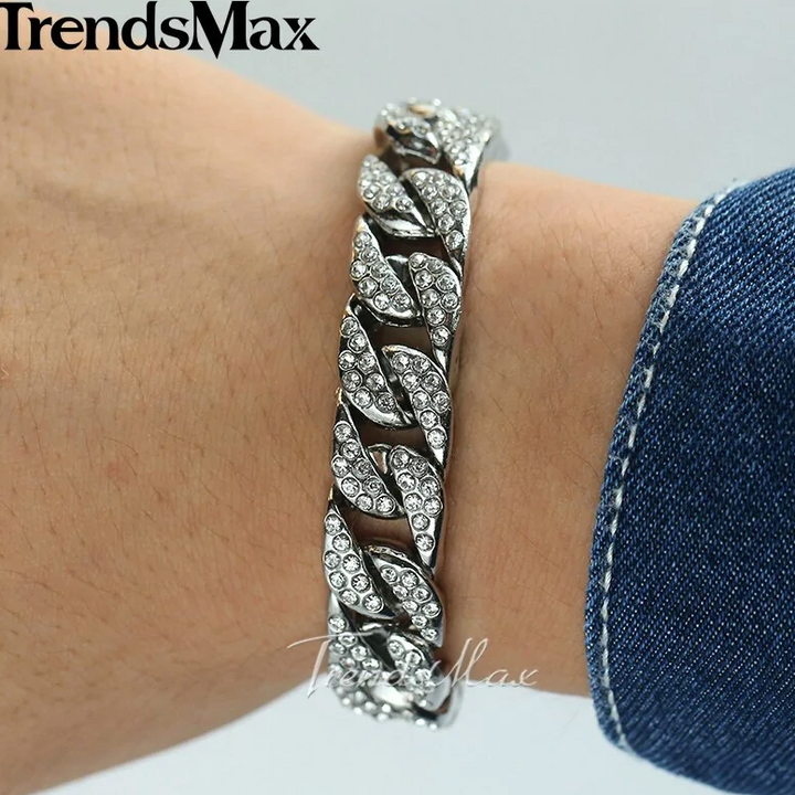 Miami Gold Curb Cuban Armband - 🇨🇭Trendprodukte Fast Gratis🇨🇭