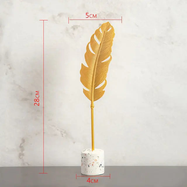 Exquisite nordisch goldene Metallblatt-Dekoration - 🇨🇭Trendprodukte Fast Gratis🇨🇭