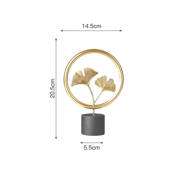 Exquisite nordisch goldene Metallblatt-Dekoration - 🇨🇭Trendprodukte Fast Gratis🇨🇭