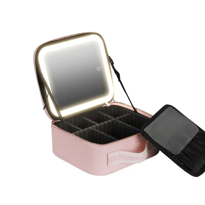 Kosmetik-Koffer mit Smart LED beleuchtetem Spiegel - 🇨🇭Trendprodukte Fast Gratis🇨🇭