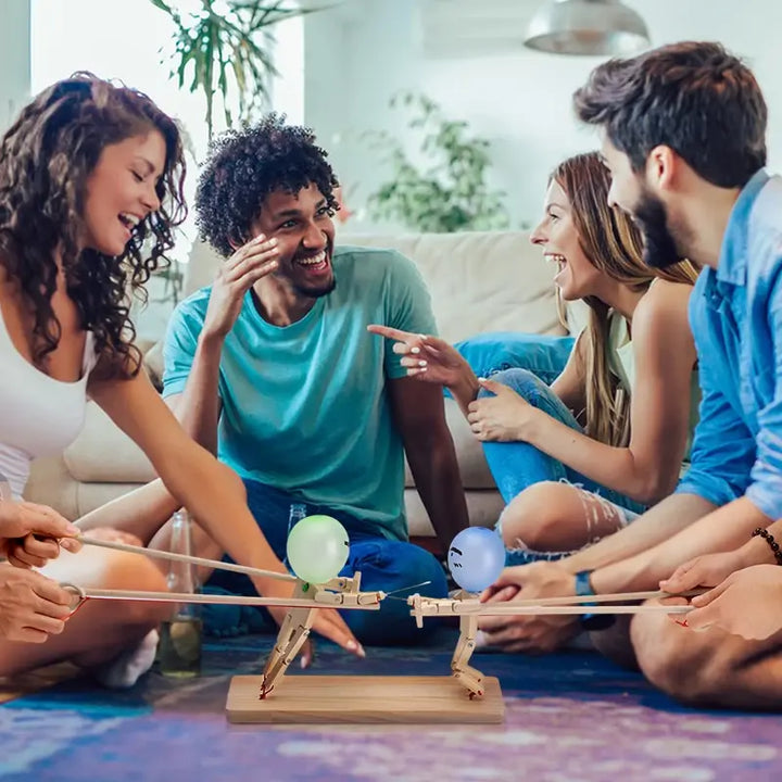 Ballon-Bambus-Duell: Das spaßige Fechtspiel für zwei Spieler - 🇨🇭Trendprodukte Fast Gratis🇨🇭