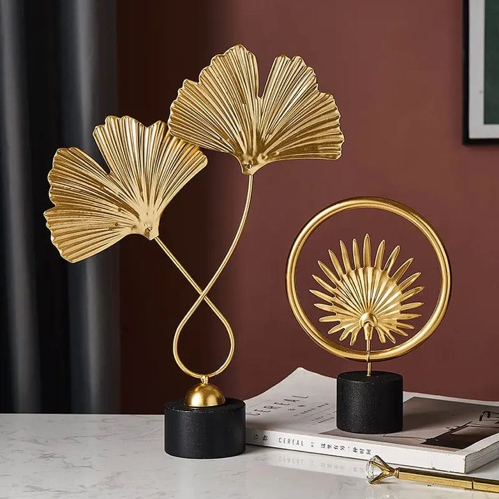 Exquisite nordisch goldene Metallblatt-Dekoration - 🇨🇭Trendprodukte Fast Gratis🇨🇭