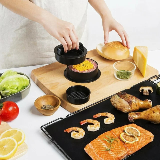 Die ultimative Burgerpresse: Perfekt für saftige Burger zu Hause! - 🇨🇭Trendprodukte Fast Gratis🇨🇭