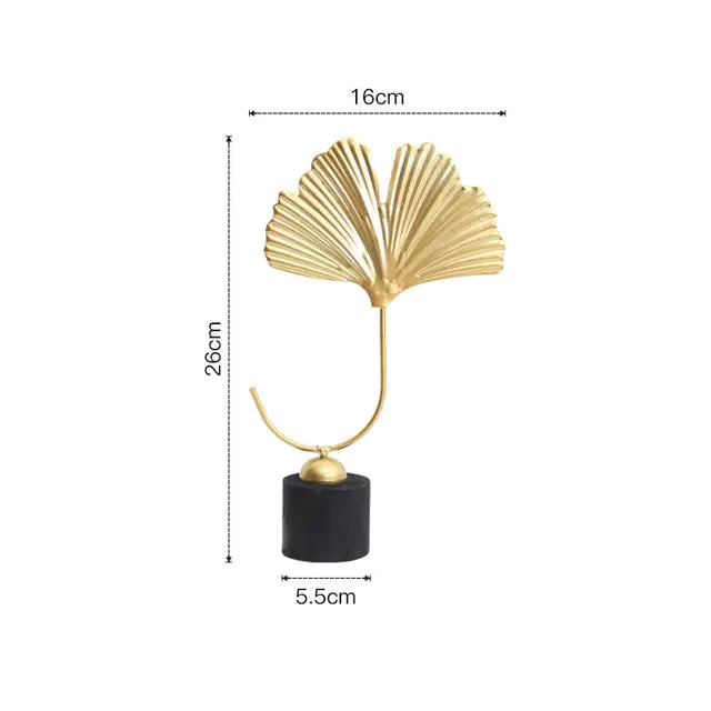 Exquisite nordisch goldene Metallblatt-Dekoration - 🇨🇭Trendprodukte Fast Gratis🇨🇭